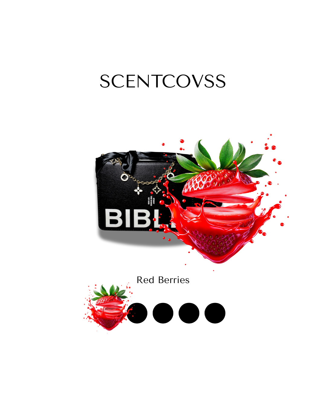 CherryBerry —Clutch Bible Bag